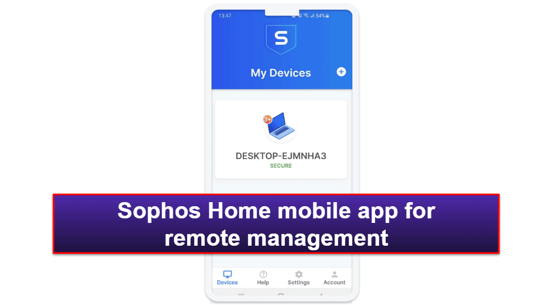 Sophos Antivirus mobil uygulaması