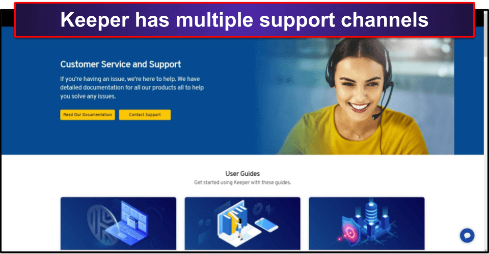 Keeper Customer Support