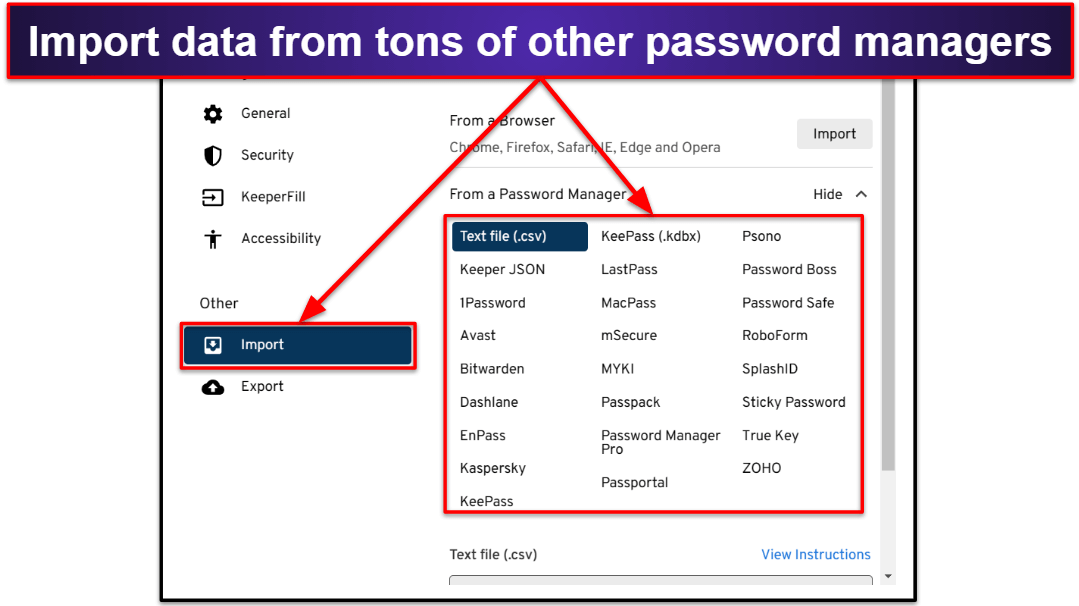 Keeper Security Features