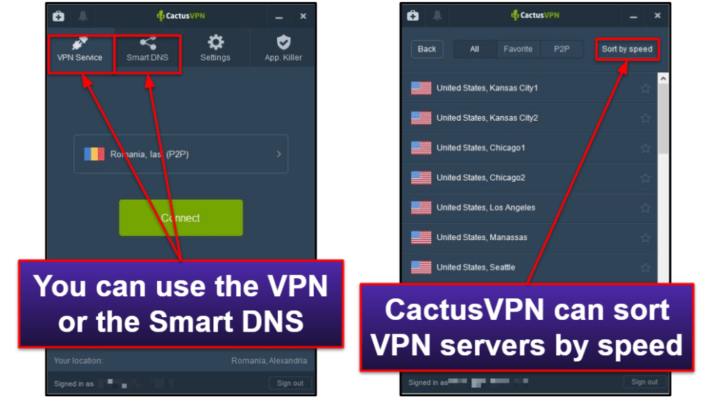 Cactusvpn योजनाएं और मूल्य निर्धारण