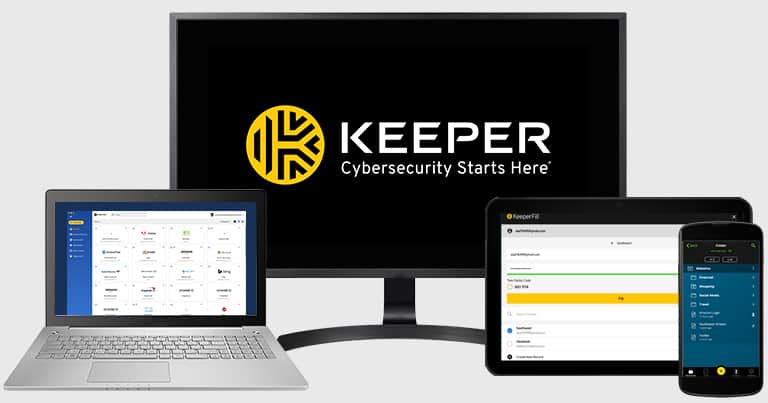 5. Keeper - Nejlepší pro další bezpečnostní funkce