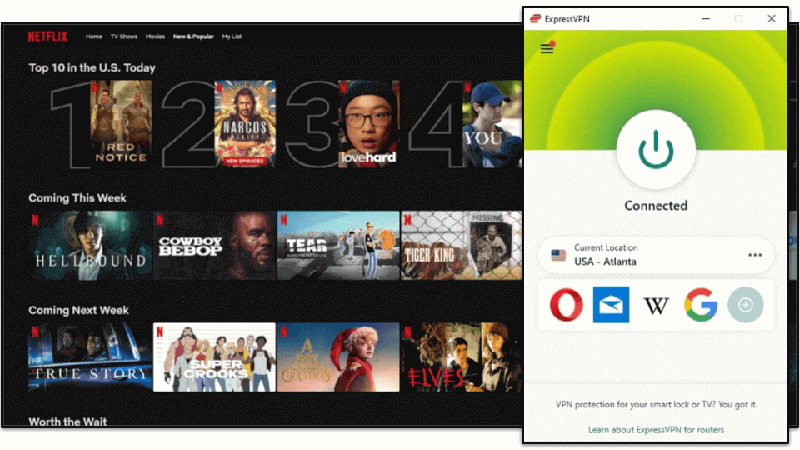 1. ExpressVPN — Best VPN for Streaming Netflix US Titles