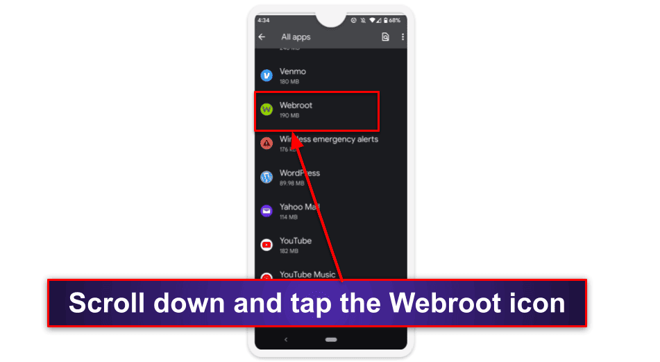 Cara menghapus & sepenuhnya menghapus file webroot dari perangkat Anda