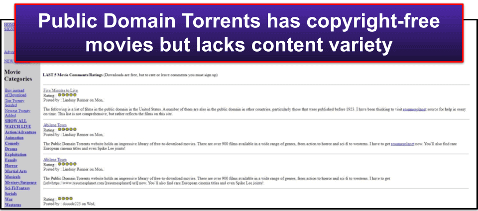 10. δημόσιος τομέας Torrents