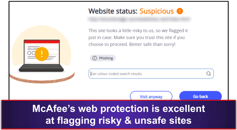 4. Protección total de McAfee: lo mejor para la seguridad en línea (+ ideal para familias)