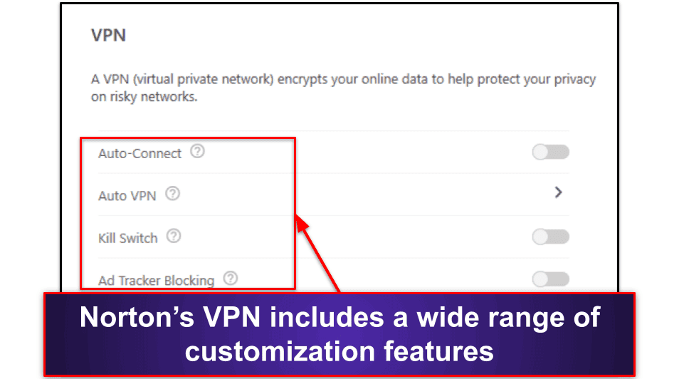 McAfee vs. Norton: คุณสมบัติ