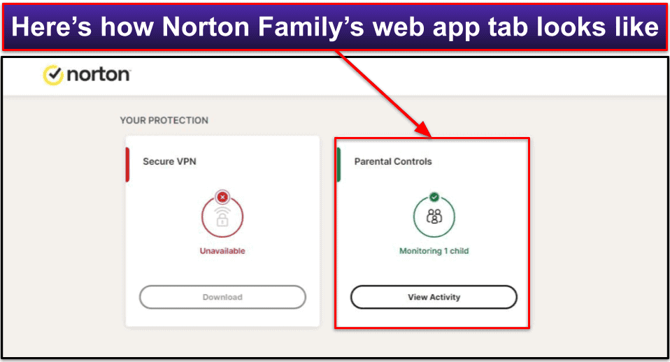 Семейная установка и настройка Norton