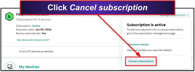 How to Cancel Kaspersky Subscription & Get a Refund in 2023
