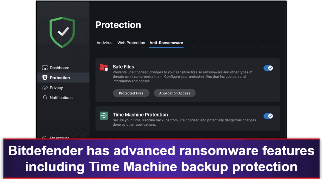 5. Bitdefender - Great MacOS Ransomware Protections