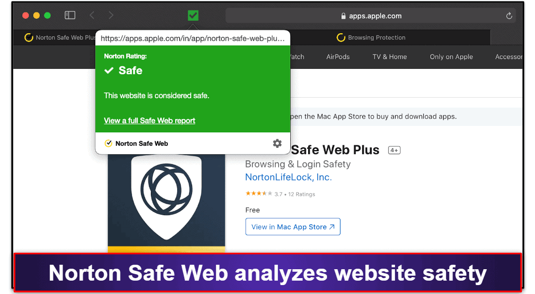 ��3. Norton 360 — Best for Web Security