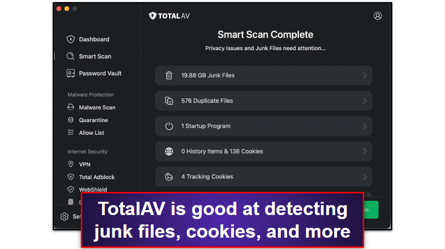 ��2. TotalAV — Best for Mac Optimization