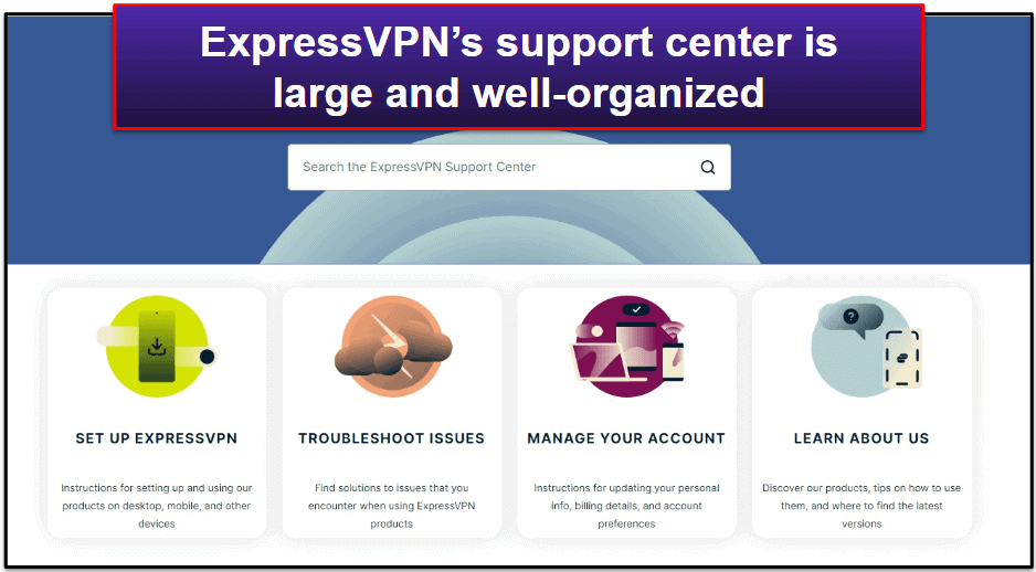 Atención al cliente de ExpressVPN